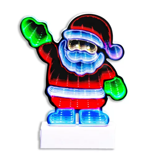 LD11 LED 3D VILÁGÍTÁSÚ MIKULÁS DEKORÁCIÓ