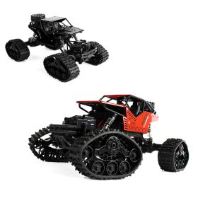   B4H2 Távirányítós autó cserélhető kerekekkel és lánctalpakkal RC terepjáró 2 az 1-ben 4x4