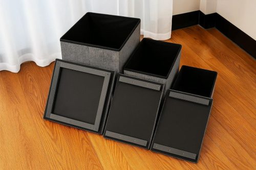 ZW2L háromlépcsős macskaház a fekhely, a kaparófa és a lépcsők