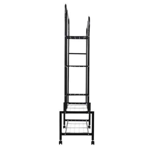 U1A1 Nagy fém akasztó állvány 3 polccal