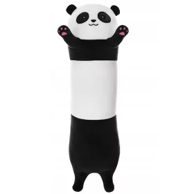   b48v plüss, ölelnivaló, panda alakú párna, 70 cm hosszú