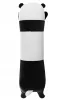 b48v plüss, ölelnivaló, panda alakú párna, 70 cm hosszú