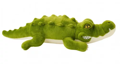 B48Q plüss krokodil egy puha és vonzó ölelnivaló játék, 100 cm hosszú