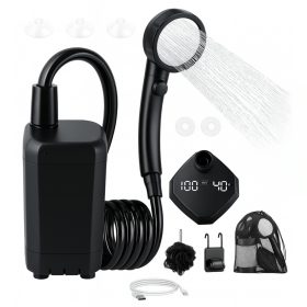 Q16G2 LED UTAZÓ ZUHANY SZIVATTYÚVAL, VEZETÉK NÉLKÜLI