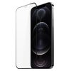 Apple iPhone 12 Pro Max Dux Ducis Full Cover teljes kijelzős tokbarát üvegfólia, fekete kerettel