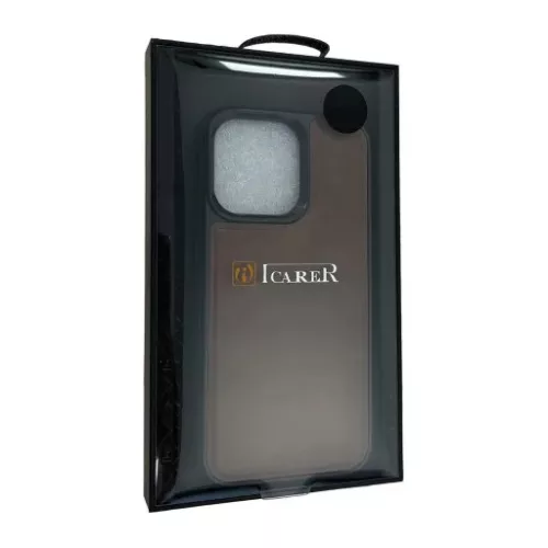 iPhone 13 Mini iCarer Oil Wax valódi bőr tok MagSafe kompatibilis barna (ALI1211-BN)