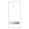 Samsung Galaxy A72 4G / 5G Clear Standing Cover gyári hátlap telefontok kitámasztóval (EF-
