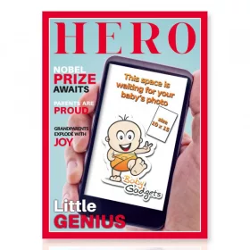 Dekoratív, asztali képkeret Little Hero