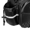 FOXTER®PREMIUM kerékpáros csomagtartó táska, merevített, vízálló, fényvisszaverő, 10 literes xxl