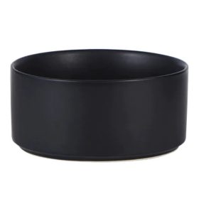   NUXIE® Kerámia Tál Kutyáknak és Macskáknak, Fekete, 400ml
