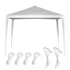 Kerti pavilon, partisátor, kereskedelmi, pavilon, fehér, 3 x 3 m