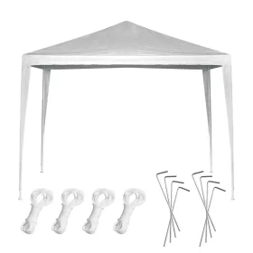   Kerti pavilon, partisátor, kereskedelmi, pavilon, fehér, 3 x 3 m