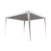 Kerti pavilon, partisátor, kereskedelmi, pavilon, fehér, 3 x 3 m