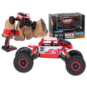 OEM Rock Távirányítós rally autó 2.4ghz 1:18 piros