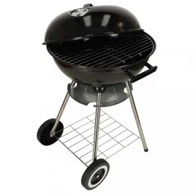 Kerti grill, zárható fedéllel, polccal