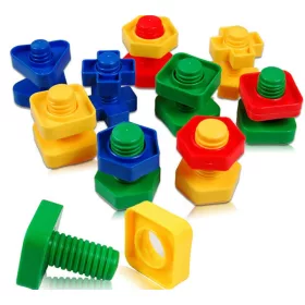 OEM Építőkockák oktatási montessori csavarok 30 elem