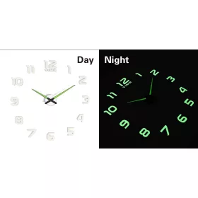 OEM Fluoreszkáló falióra 50-60cm 12 számjegyű