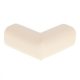 L alakú hab sarkvédő 50 x 23 x 8 mm, bézs 10db