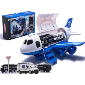 OEM Transzporter repülőgép + 3 rendőrautó