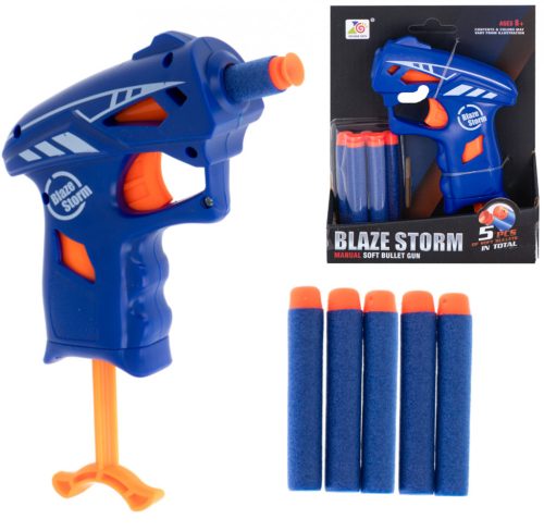 Blaze Storm automata habdártszóró pisztoly + 5 darts