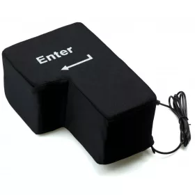 OEM ENTER billentyű nagyméretű anti-stressz USB párna