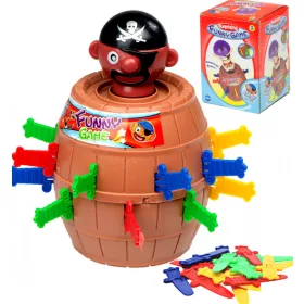 OEM Arcade játék Crazy Pirate hordóban 9 x 9 x 12,5 cm