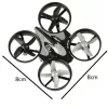 Drón RC JJRC H36 mini 2.4GHz 4CH 6 tengely, fekete