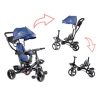 Trike Fix Lite kék tricikli és babakocsi napernyővel