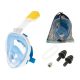 OEM Snorkeling maszk teljes, összecsukható l / xl kék