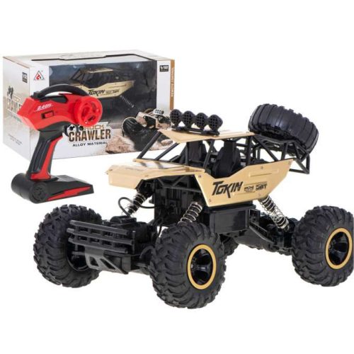 távirányítós Rock Crawler 2.4GHz 1: 12 32cm x 17,5cm x 21cm arany