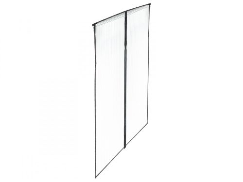 Szúnyogháló, mágneses ajtó, 85x210cm, FEKETE