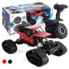 OEM távirányítós Rock Crawler lánctalpas 2.4GHz 30cm x 18cm x 14cm piros