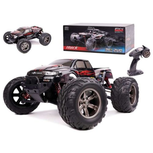 távirányítós Monster Truck 1:12 2.4GHz 31x27x15cm piros