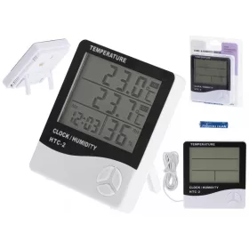 OEM Hidrométer Hőmérő Páratartalom óra HTC-2