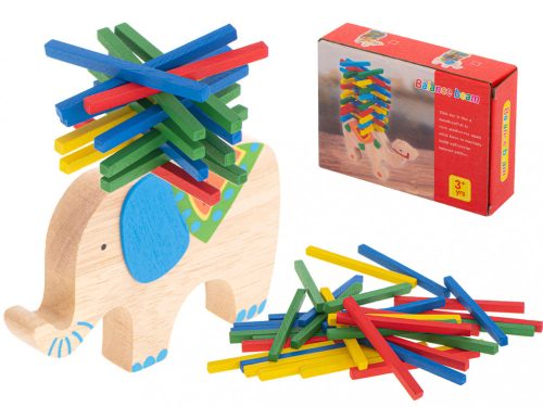 Balanszírozó elefánt elefánt ügyességi puzzle játék