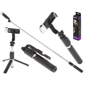 OEM Selfie bot lámpa állvány tripod állvány fekete