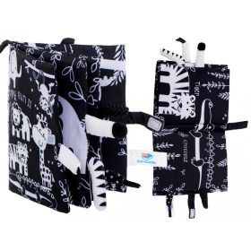 OEM Érzékszervi könyv puha szafari állatfarkak