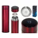 OEM Thermos bögre smart LED 500ml bordó