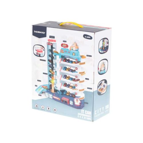 OEM Parkolóház 5 szintes elektromos felvonó + szőnyeg + 8 gépkocsi