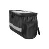 Kormányra szerelhető vízálló kerékpáros táska 3l, fekete