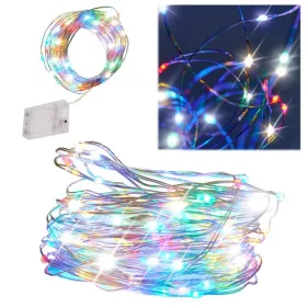 OEM LED dekoratív drót lámpák 10m 100LED több színű