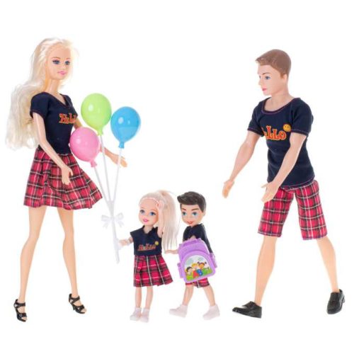Doll férjjel és gyermekekkel - család