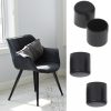 Bútor székláb sapkák 19mm fekete