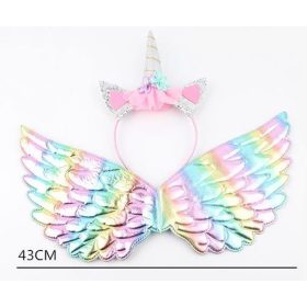 OEM Egyszarvú szárnyak jelmez fejpánt