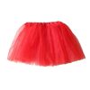 OEM Tulle tutu szoknya jelmez piros