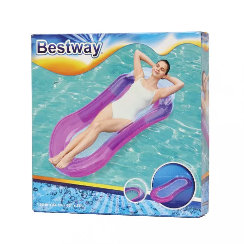 OEM BESTWAY 43103 Hálós felfújható matrac lila
