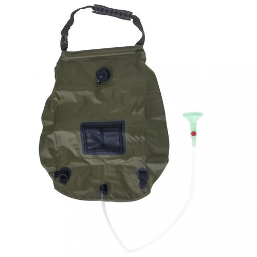 OEM Napkollektoros kemping zuhanyzó 20L XXL hőmérővel