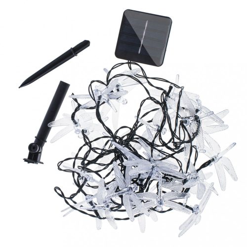 OEM Napelemes szitakötő kerti lámpák 6.5m 30LED több színű