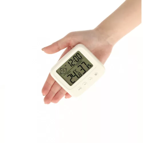 OEM Hidrométer Óra Szobahőmérő Páratartalom mérő LCD