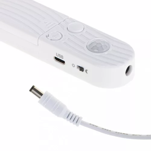OEM Elemmel működő USB mozgásérzékelő LED szalag 1M meleg fehér